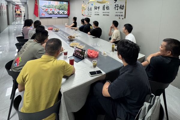 我公司组织全体员工观看抗战胜利80周年阅兵盛典